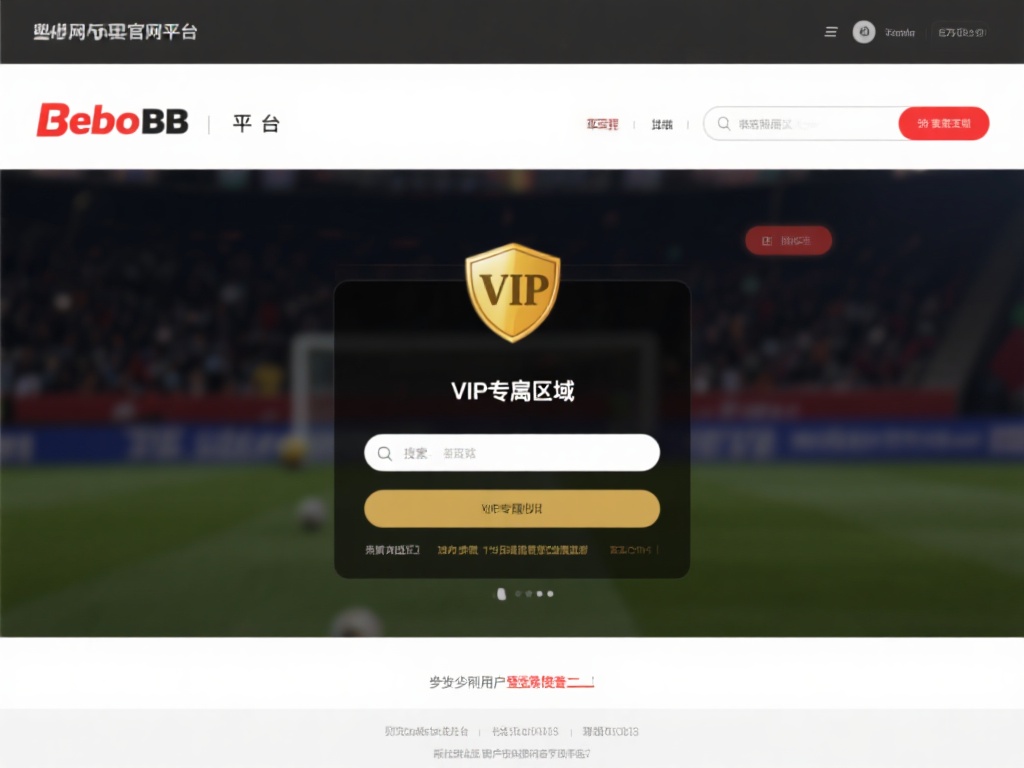 如何快速完成贝博BB平台VIP登录操作? 官方网页首页:在进入贝博BB平台的主页后,搜索VI